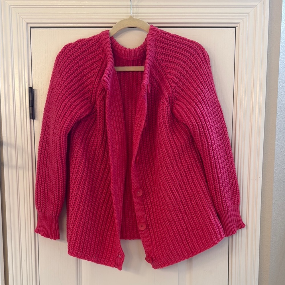 Women's Pink Knit Sweater